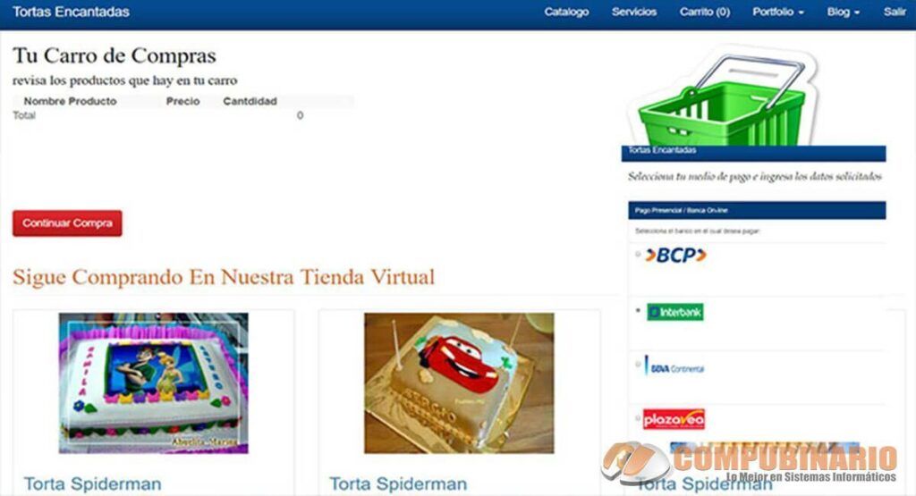 Sistemas de Gestión de Venta y Proforma de Tortas