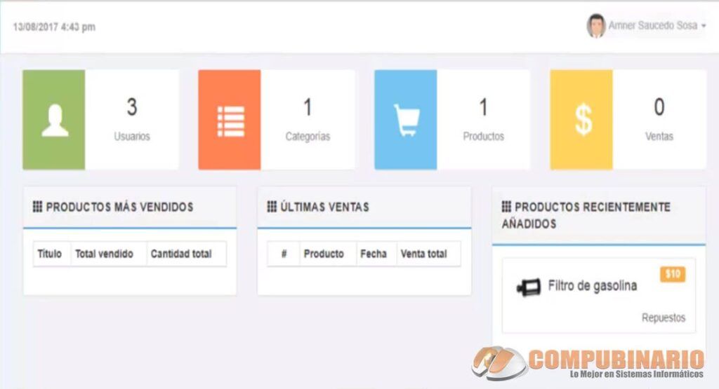 Sistema de Control de Inventario
