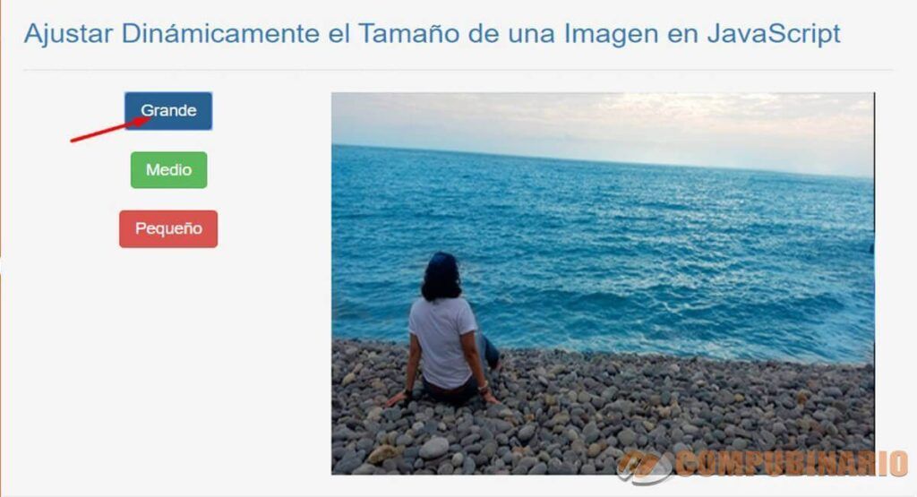 Ajustar Dinámicamente el Tamaño de una Imagen en JavaScript