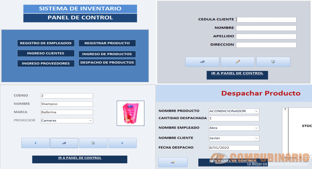 Sistema de Inventarios en Access