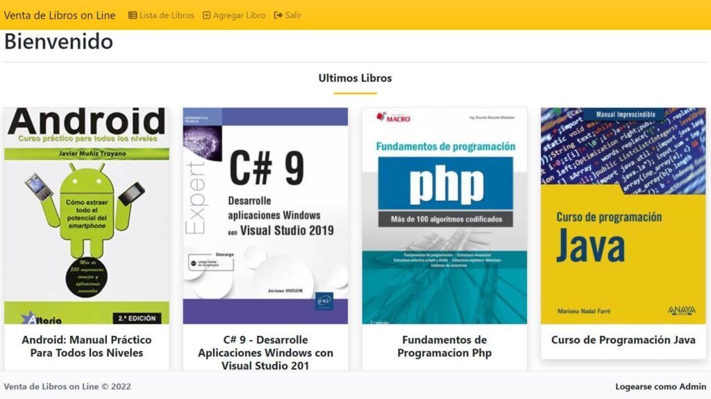 Sistema Web de Venta de Libros