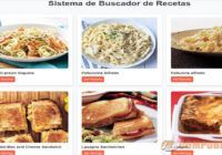 Sistema de Buscador de Recetas