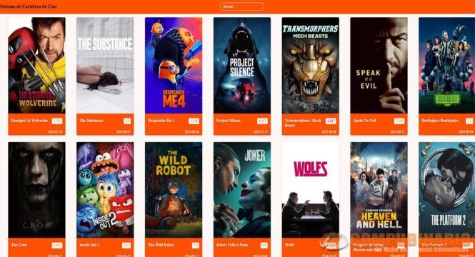 Sistema de Cartelera de Cine
