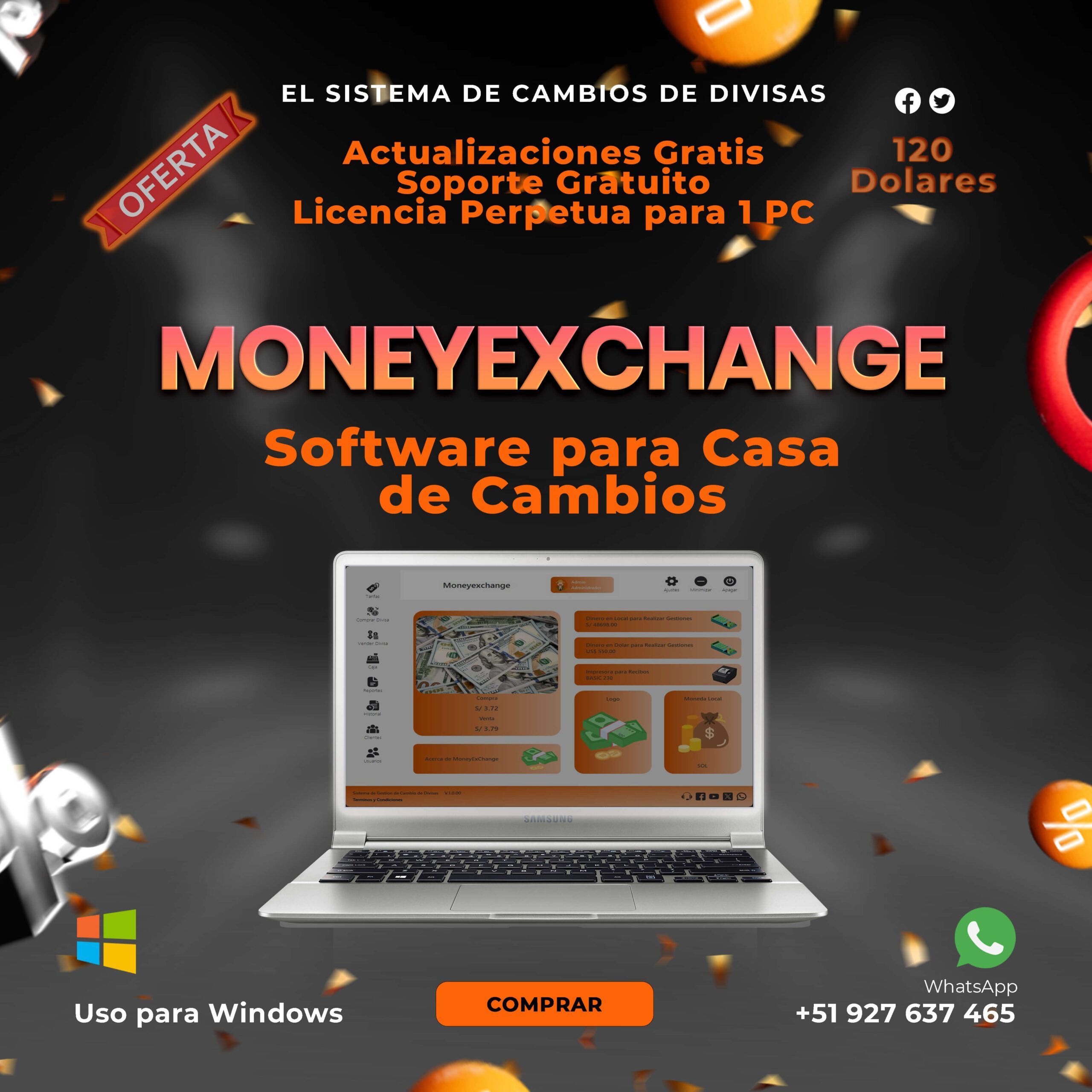 Sistema para Casa de Cambio