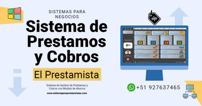 sistema de prestamos y ahorros
